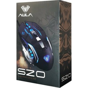 Aula Mountain S20 RGB Gaming Ποντίκι Μαύρο